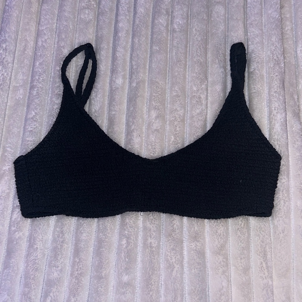 black pacsun bikini top